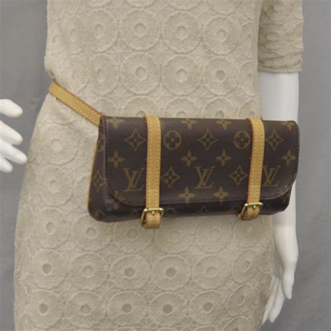 louis vuitton marelle waist bag|louis vuitton black leather crossbody.